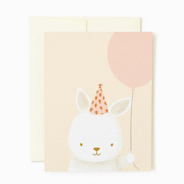 Party Rabbit Zodiac Card