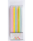 Glittery Pastel Candles 16ct