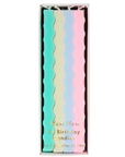 Pastel Wavy Candles