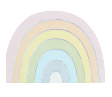 Pastel & Iridescent Rainbow Napkins