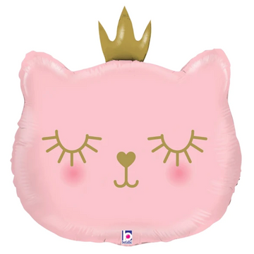 Pink Princess Kitty Balloon