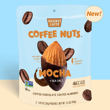Pocket Latte Mocha + Sea Salt Coffee Nuts