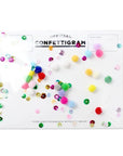 Pom Poms Confettigram