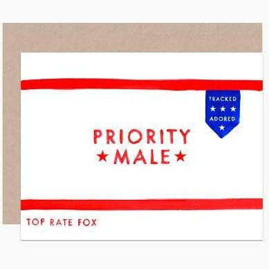 Priority Male Card
