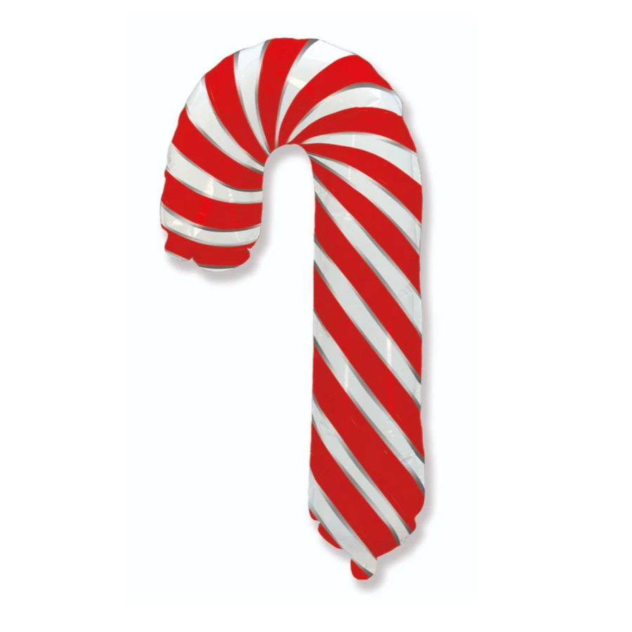 Red Candy Cane Large Balloon