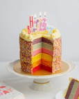 Rose Happy Birthday Script Candle