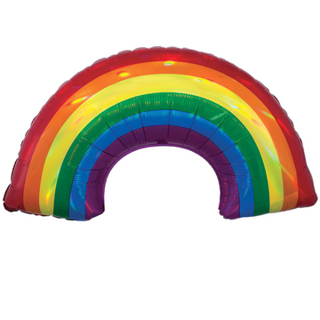 Rainbow Holographic Balloon