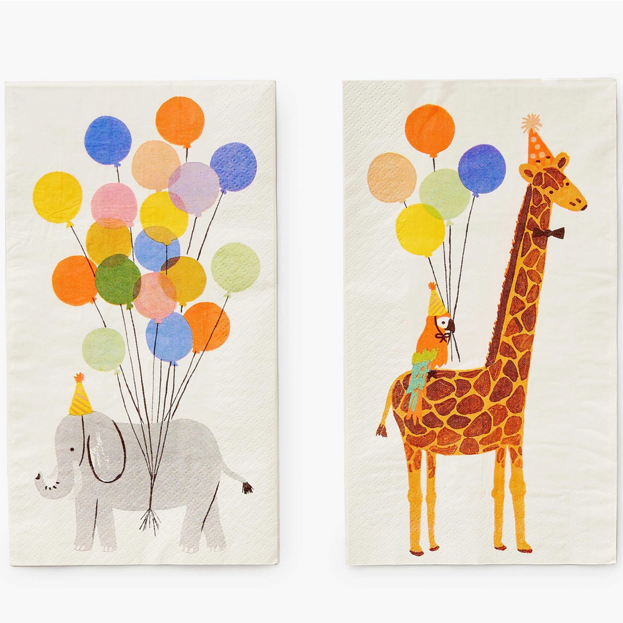 Party Animals Guest Napkins
