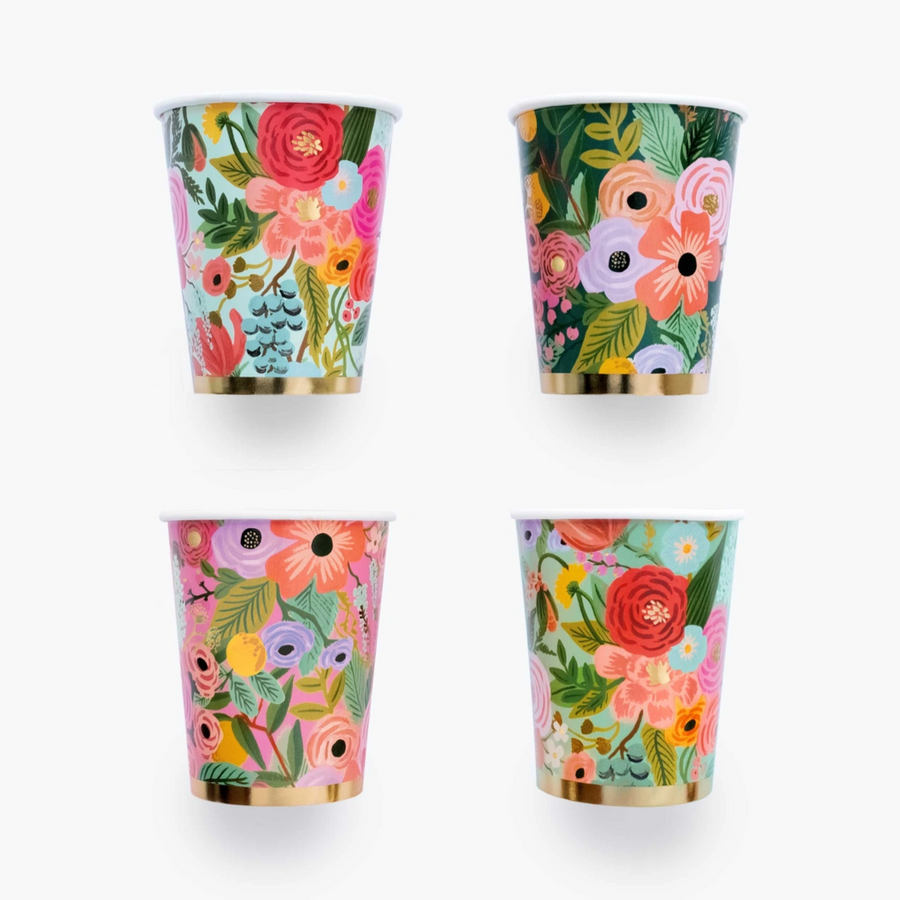 Garden Party 8 oz Cups