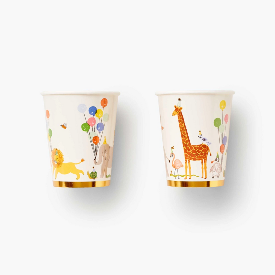 Party Animals 8 oz Cups