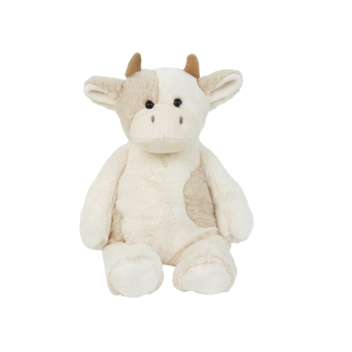 Mocha Floppy Cow Plush