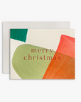 Merry Christmas Painted Card