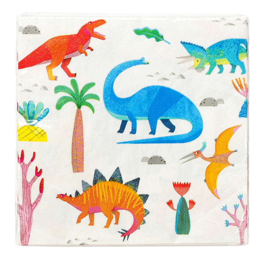 dinosaur napkins