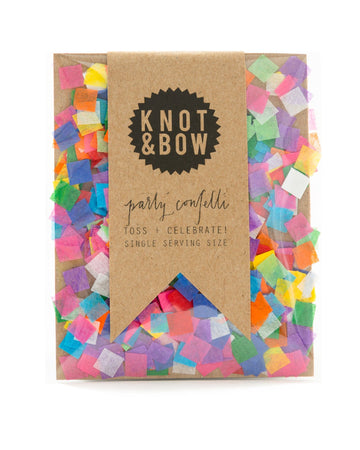 Single Serving Size Rainbow Confetti