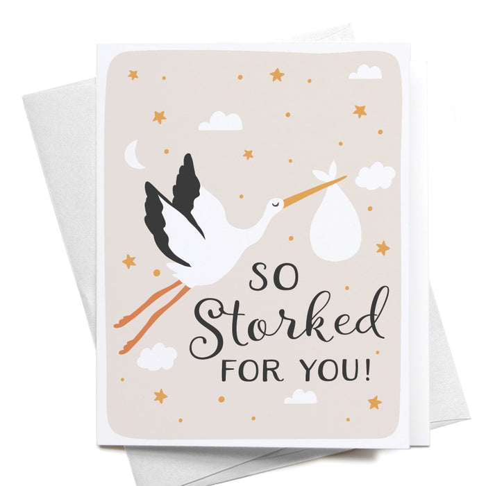 So Storked For You Card