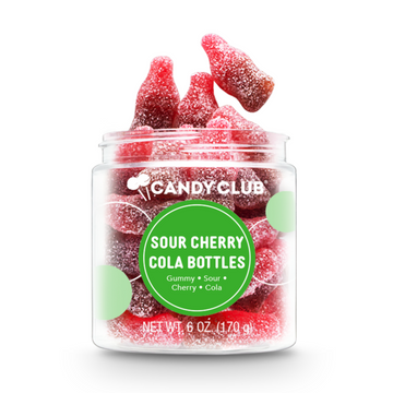 Sour Cherry Cola Bottles | Candy Club