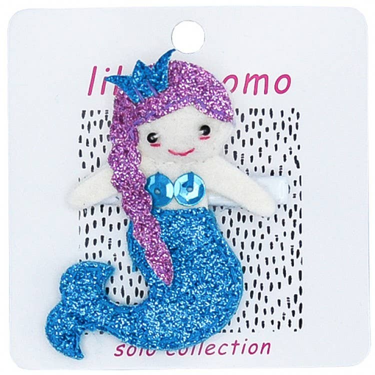 Blue Mermaid Hair Clip