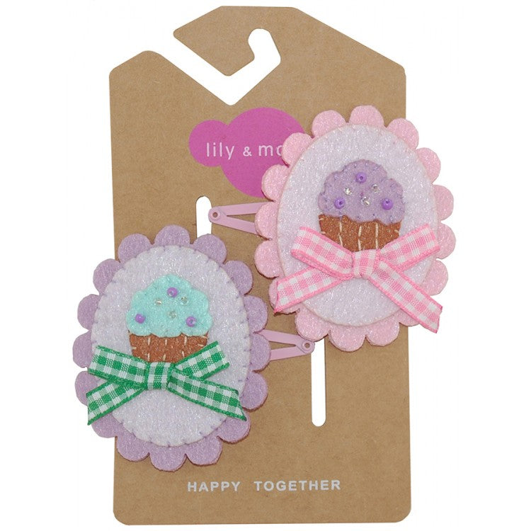 Sweet Cakes Hair Clips