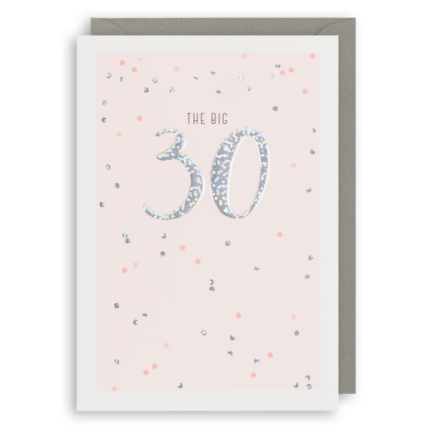 The Big 30 Birthday Card