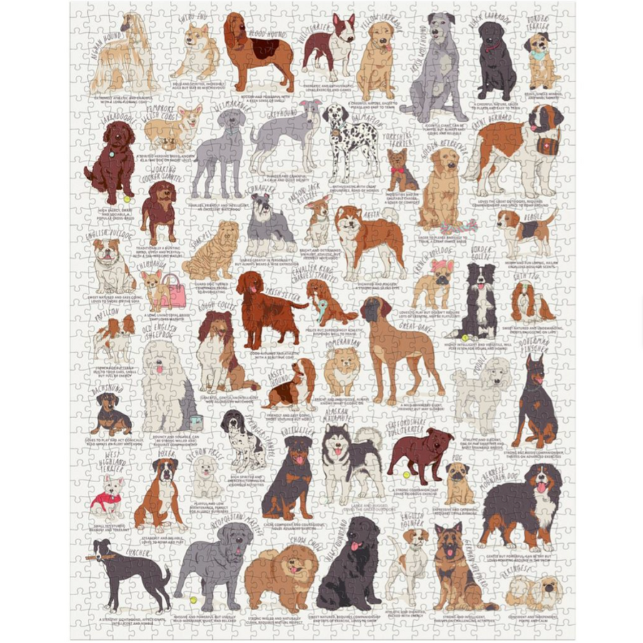 The Dog Lover's 1000 Piece Puzzle