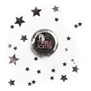 Twinkle Scatter Silver Star Confetti