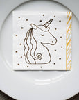 Unicorn Head Napkins