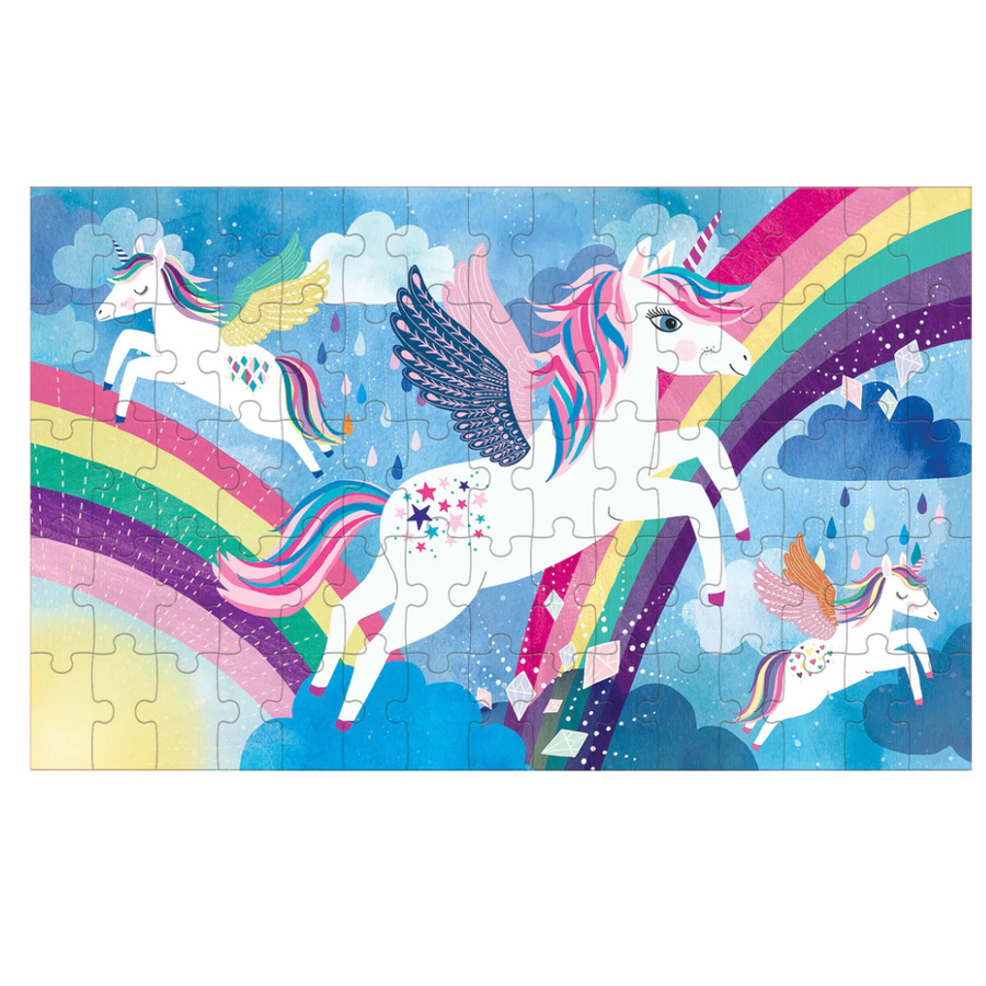 Unicorn Magic Lenticular 75 Piece Puzzle