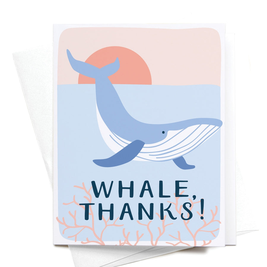 Whale, Thanks Card