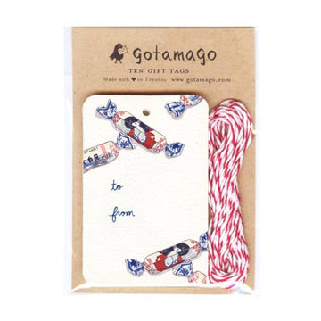 White Rabbit Gift Tags