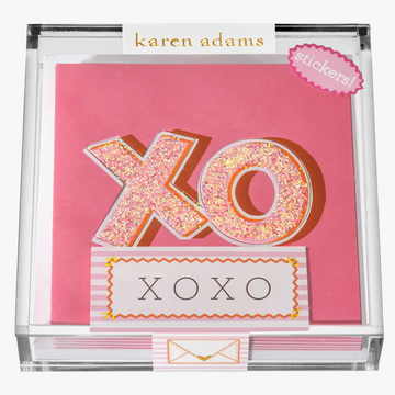 XOXO Sticker Gift Enclosures