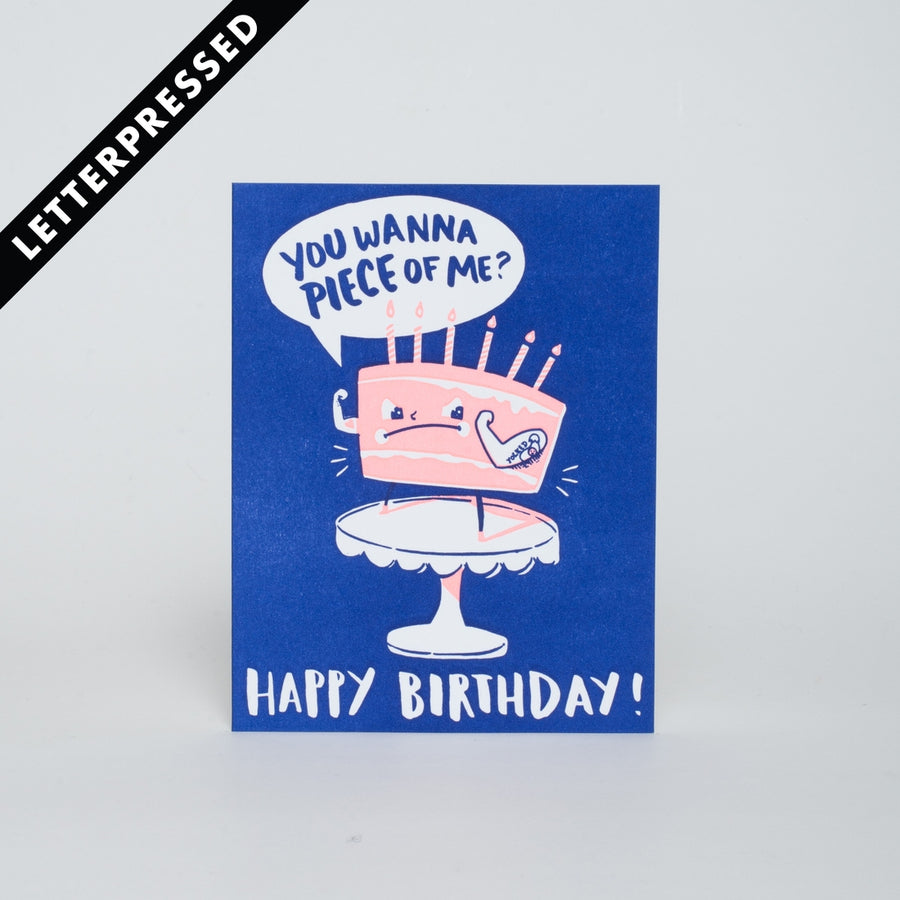 Yolked Piece of Me Birthday Card