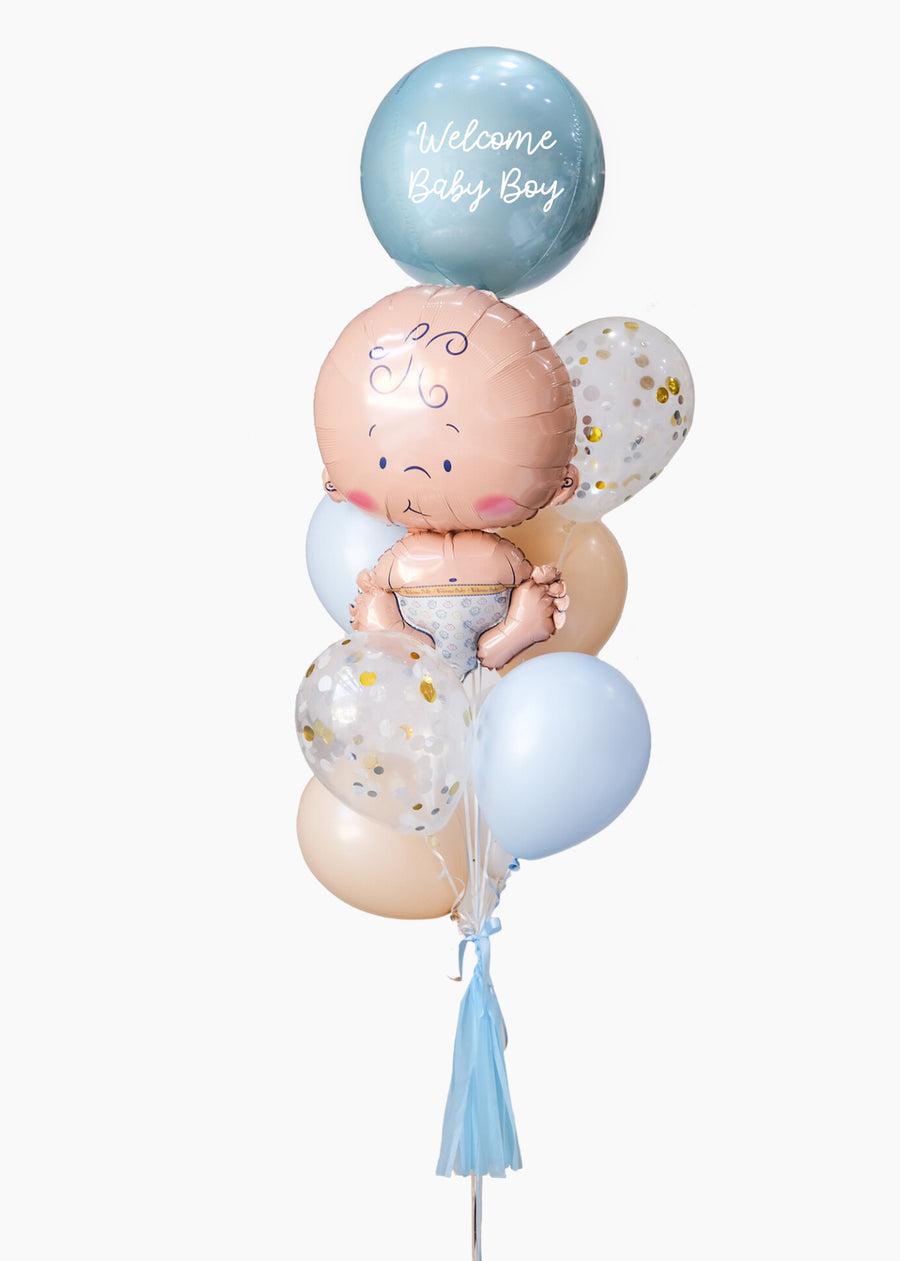 Baby Blue Balloongram