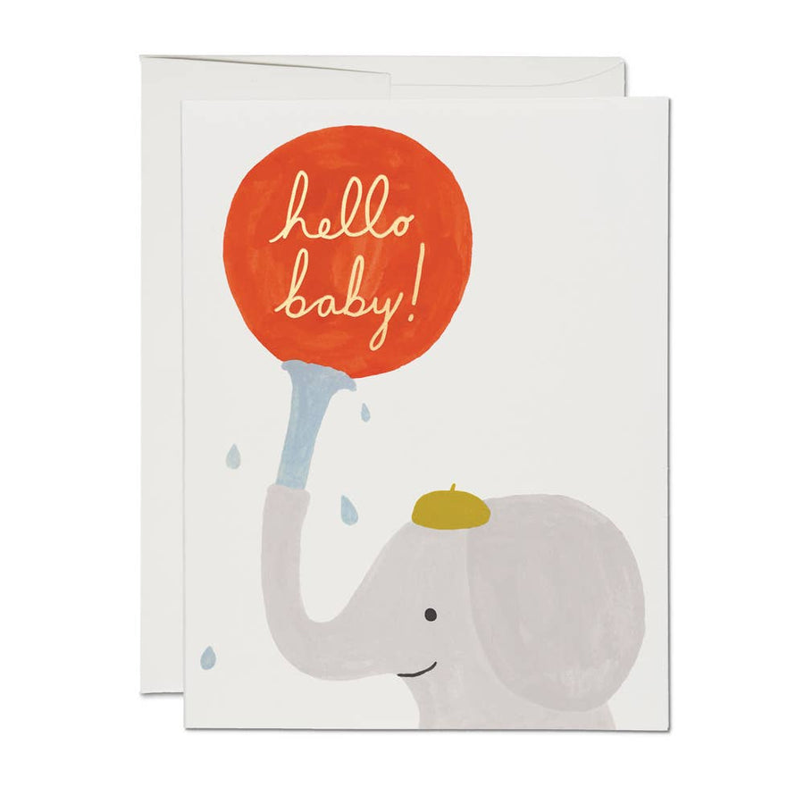baby elephant card