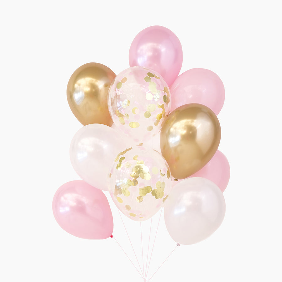 Balloon Set in Ballet Pink