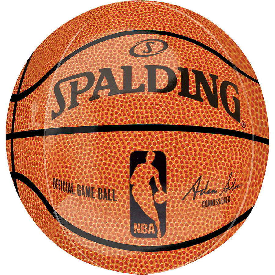 spalding basketball orb balloon