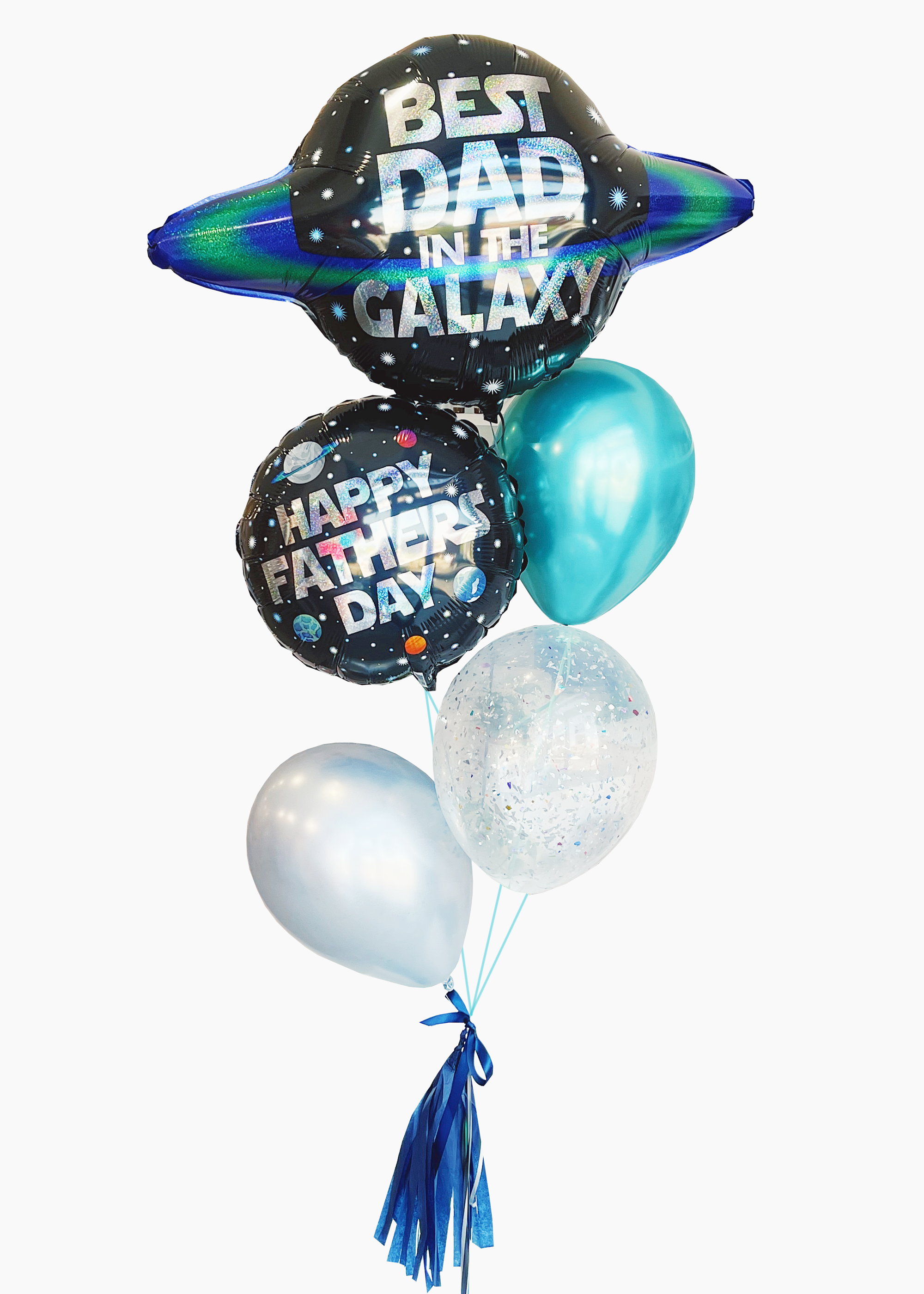 Best Dad in the Galaxy Mini Bouquet
