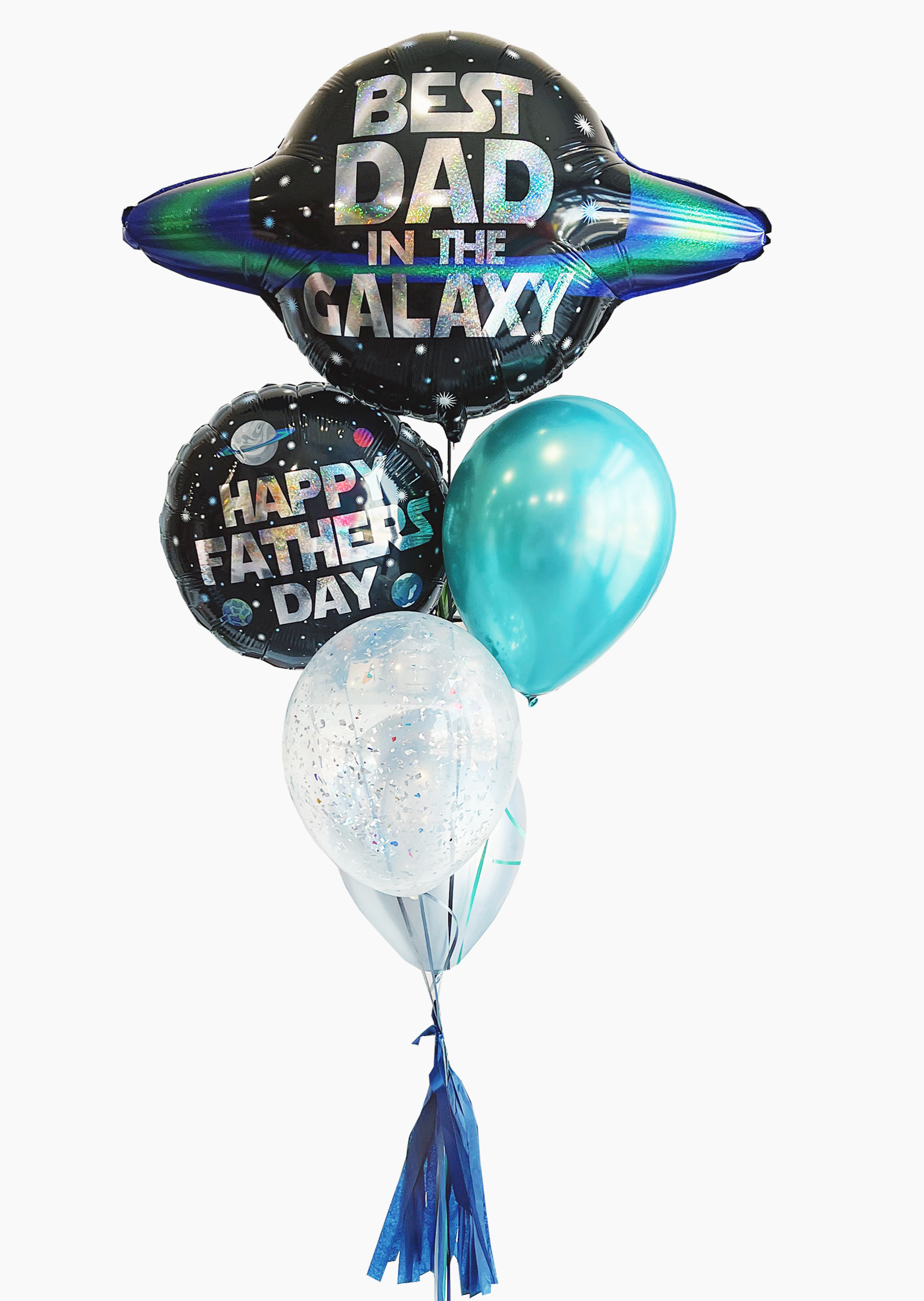 Best Dad in the Galaxy Mini Bouquet