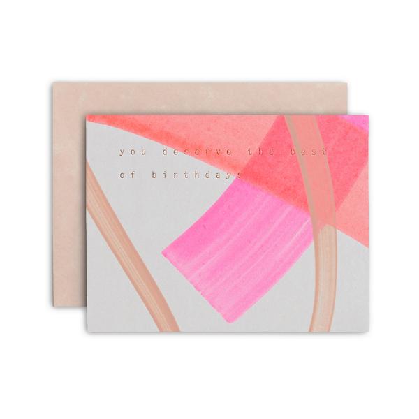 Best of Birthdays Flat Card
