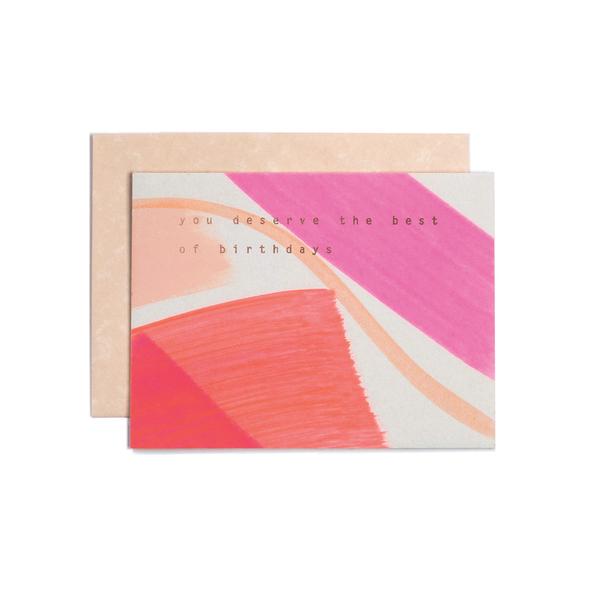 Best of Birthdays Flat Card