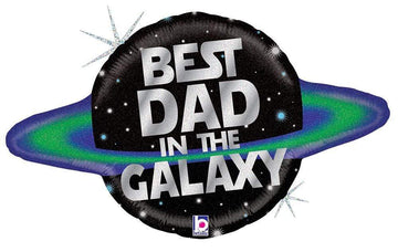 Best Dad Galaxy Balloon