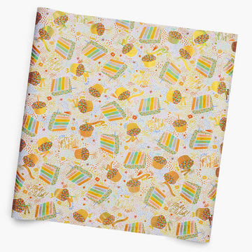 Birthday Cake Wrapping Paper Roll [pick up only]