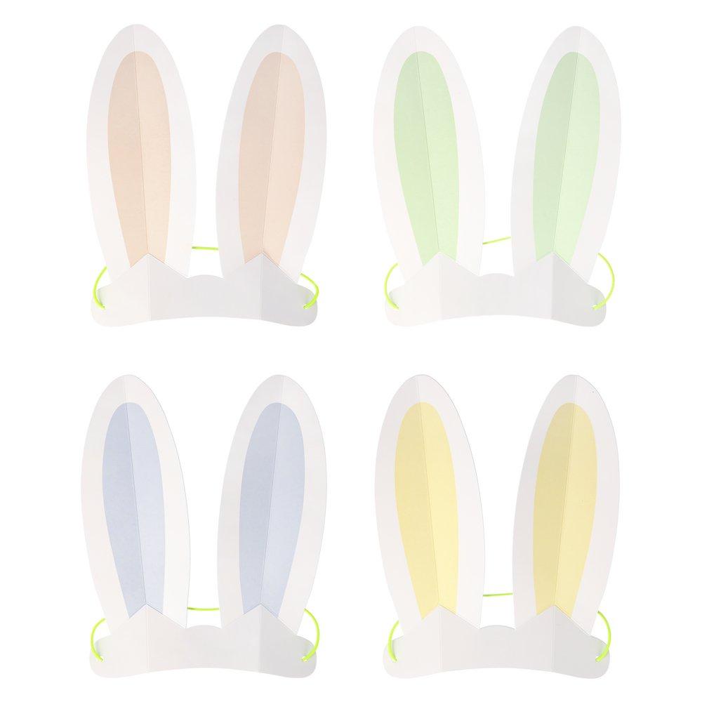 pastel bunny ear headbands