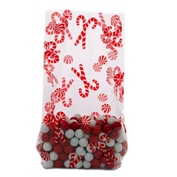 Candy Cane Treat Bags