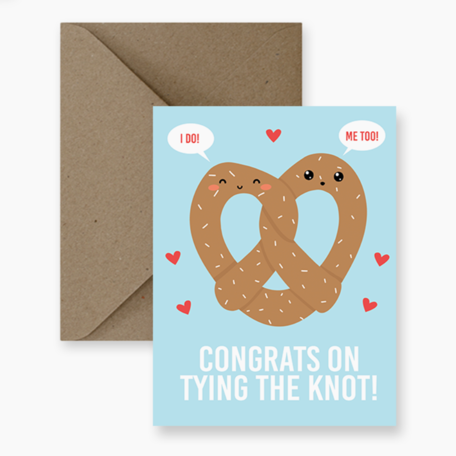 Congrats on Tying the Knot Card