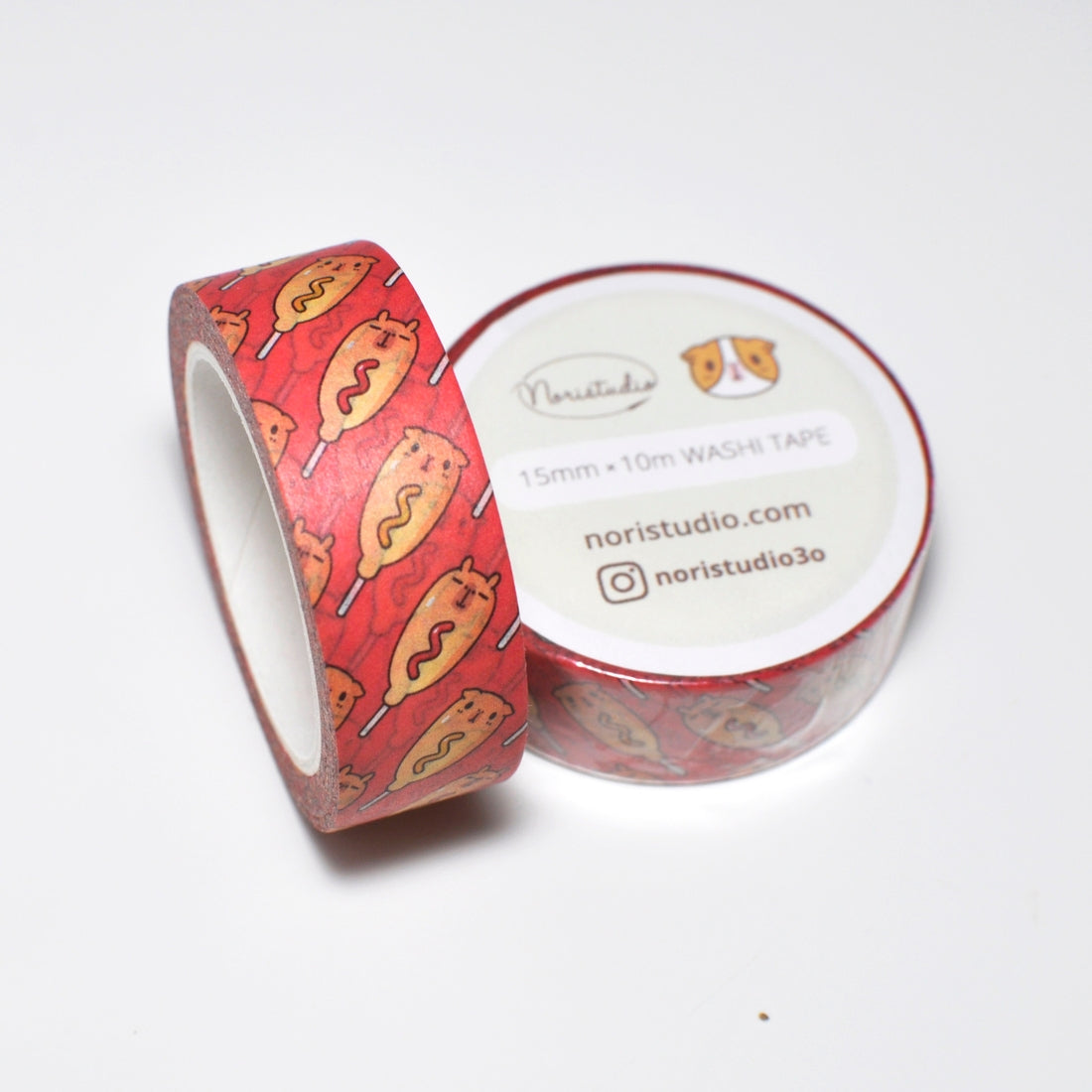 corn dog cute washi tape
