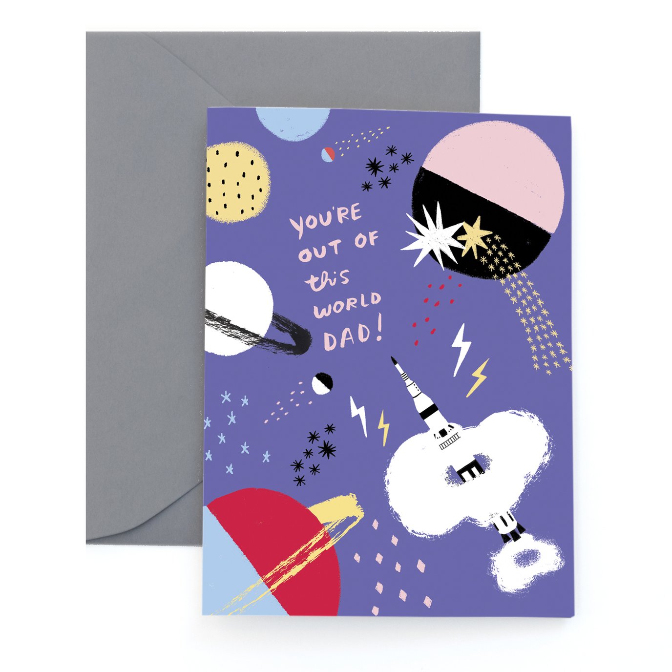 Cosmic Dad - Father's Day Card