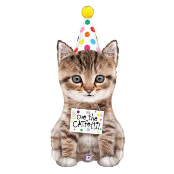Cue the Catfetti Birthday Balloon