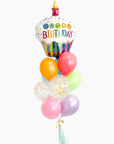 Cupcake Birthday Balloongram