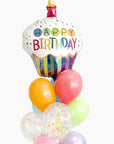 Cupcake Birthday Balloongram