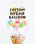 Custom Hot Air Balloon | Oh Shiny! x Dots